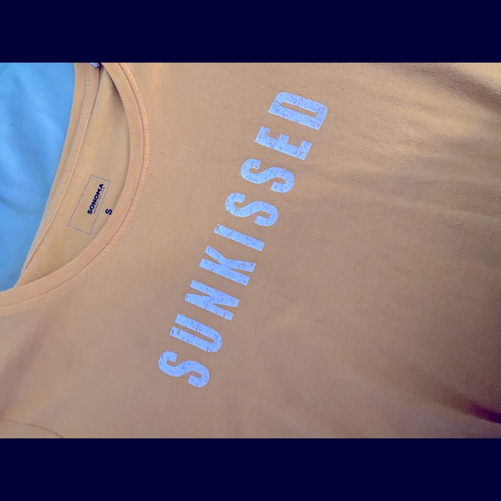 Sun kissed t shirt